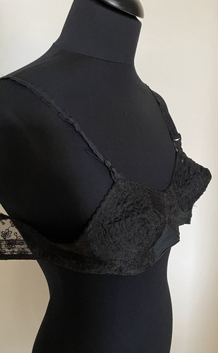 Vintage 1950 black - black, lace