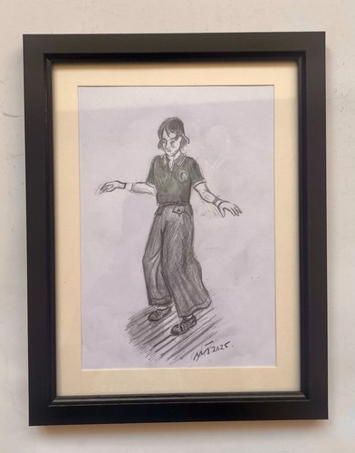 Northern soul boy - soul;, pencil