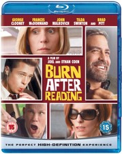 Burn After Reading Blu-Ray (2009) George Clooney, Coen (DIR) cert 15 Great Value