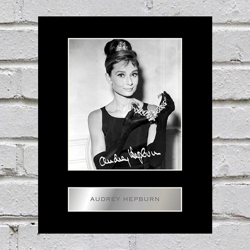 Audrey hepburn signed - audrey,