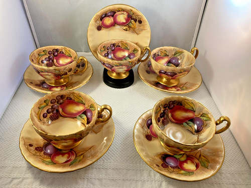 Set aynsley orchard - 5,