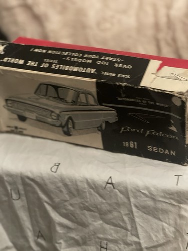 1961 ford falcon - ford, tinplate