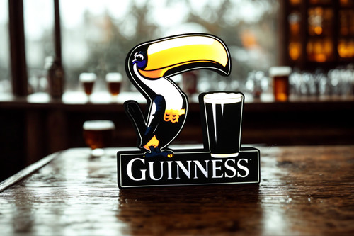 Guinness toucan lightbox - guinness,