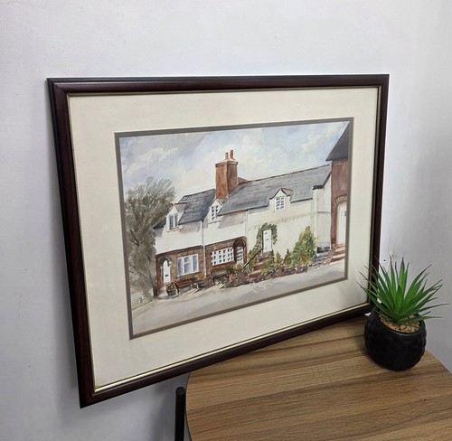 Vintage framed cottage - cottage, country