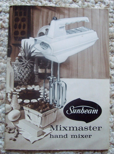 Vintage 1960 sunbeam mixmaster - 1960,