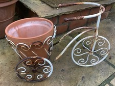 Rusting Metal Bicycle Garden