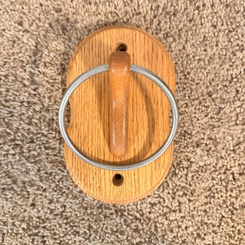 Handmade wooden hand towel - wooden,