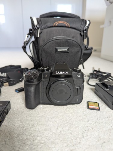 Panasonic lumix dmc g85 16mp - panasonic, dmc-g85