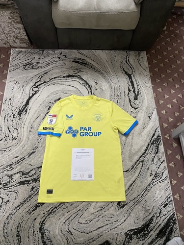Preston north end match worn - preston,