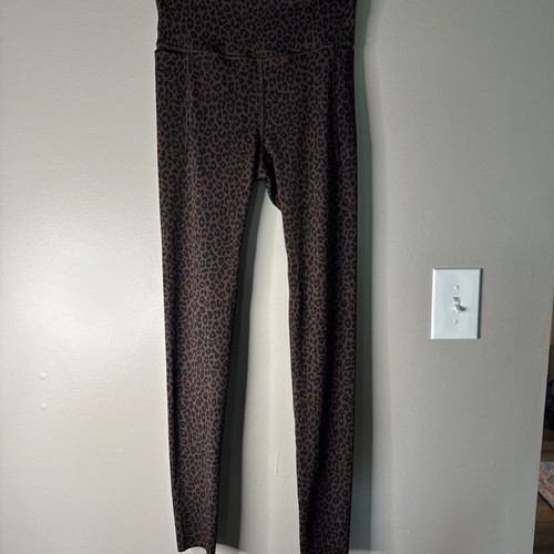 Pink leopard print - pink, leggings