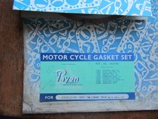 Excelsior Talisman Twin 1957 gasket set, Payen MCS 748,  NOS and incomplete