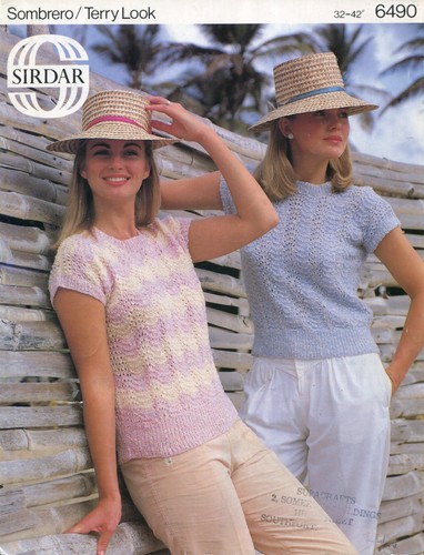 Sirdar 6490 lady summer tops - summer,