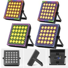 250W LED Wall Washer Light Golden+RGB Strobe DMX Stage Beam Lights Party Show