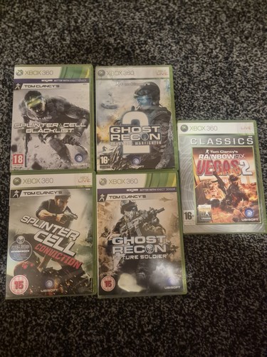 Tom clancy xbox 360 game - tom,