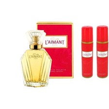COTY L'AIMANT 50ML PDT + 2 x