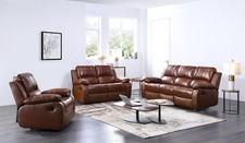 Leather Recliner Sofa 3+2+1