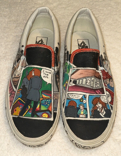 Vans custom comic strip - vans,