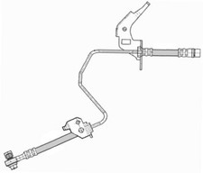 REAR LEFT BRAKE FLEXI HOSE