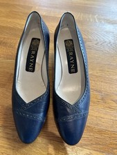 Navy Blue Rayne Court Shoes