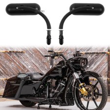 Motorcycle Oval Rear View