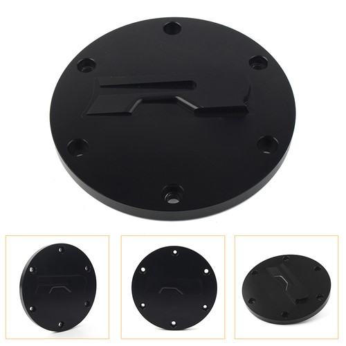 Aluminum derby side cover cap - aluminum,