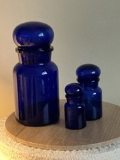 Colbolt Blue Apothecary Glass