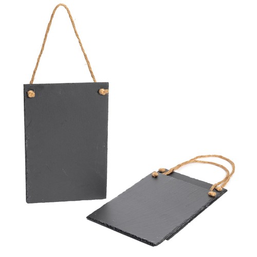 Slate hanging notice boards - slate,