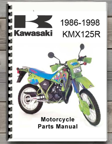 Kmx125r parts manual comb - kmx125r,