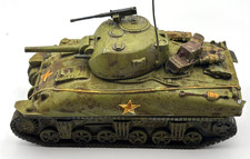 War Gaming  Vehicles:  WW2 American Tank - Assembled & Painted