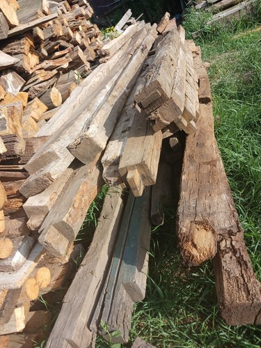 Reclaimed oak beams over - reclaimed,
