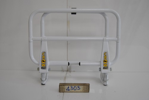 Rear carrier rack with - rack, flip-up