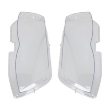 A Pair Headlight Lens Cover for BMW X5 E53 2004-2006 63117166804 63117166818