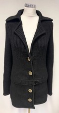 GOAT BLACK WOOL & CASHMERE