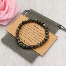 Dragon Bloodstone Bracelet 6mm