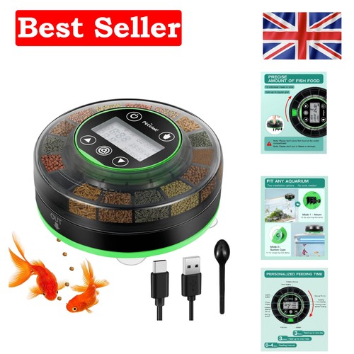 Compartment aquarium - 16-compartment,