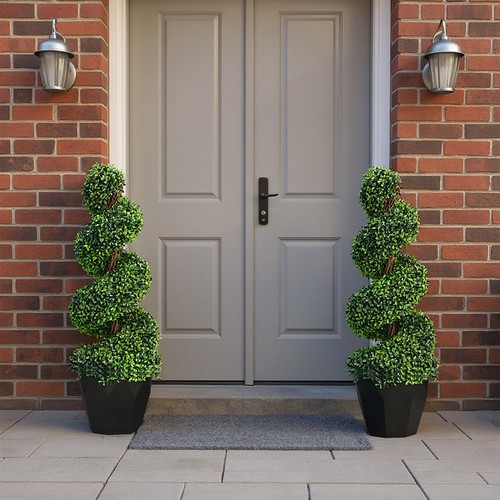 3ft artificial topiary tree - 2x,
