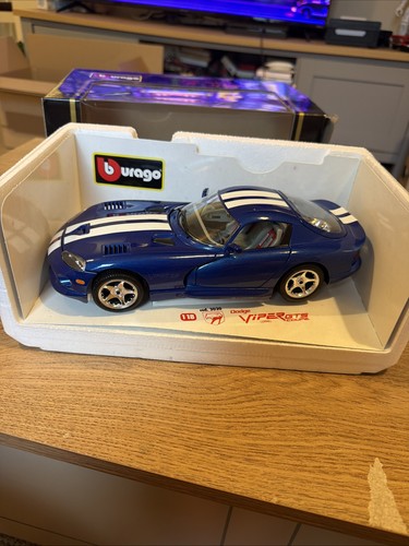 Burago dodge viper - burago, 1:18