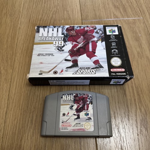 Nhl breakaway nintendo 64 - breakaway, 99