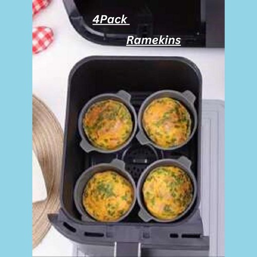 4pcs silicone ramekins - 4pcs, air