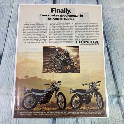 1973 honda motorcycles - motorcycles, dirt
