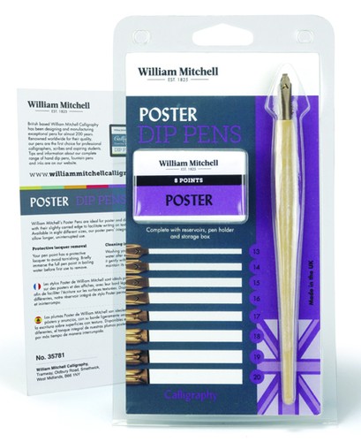 William mitchell dip pen - william,