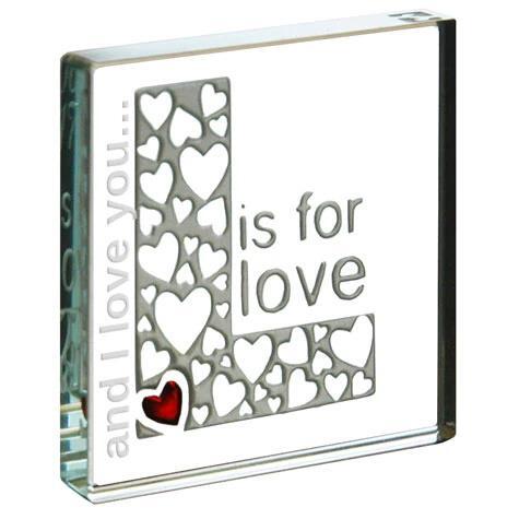 Love heart glass miniature - glass,