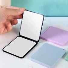 MINI COSMETIC COMPACT MIRROR MAKEUP Folding  HANDBAG PURSE HANDHELD LIGHT