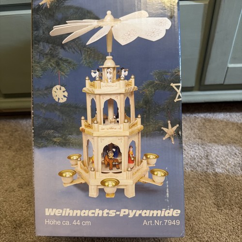 Vintage weihnachts pyramide - vintage,