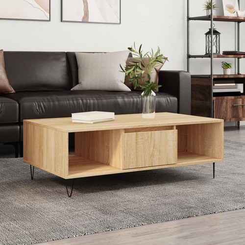 Modern wooden living room - wooden,