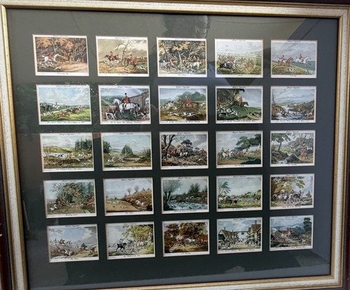 Framed vintage player - framed, old
