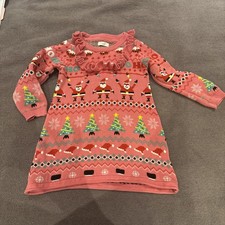 NEXT Pink Christmas Knit