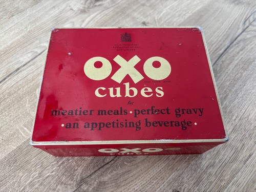 Vintage oxo tin 12 s - -,