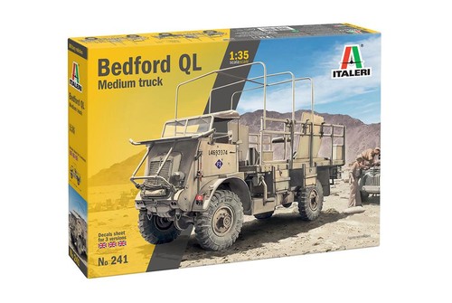 Italeri 241 bedford truck - bedford, ql
