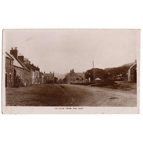 Yetholm village from the - village,